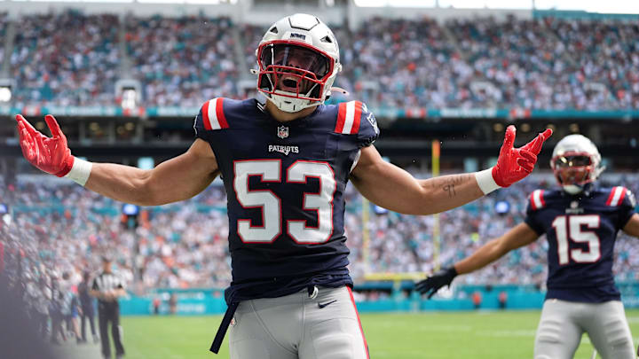 The New England Patriots have matched the Las Vegas Raiders' offer sheet on 26-year-old linebacker Christian Elliss.