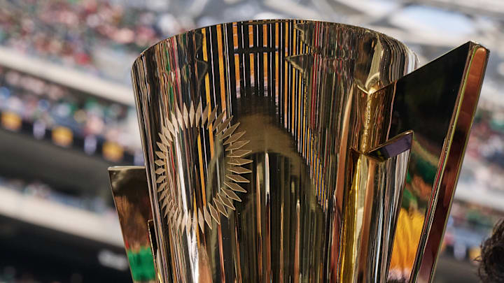 El trofeo de la Copa Oro