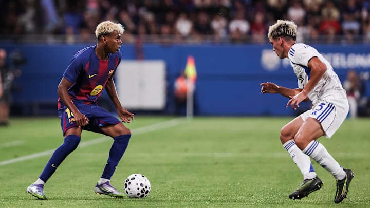 Doblete de Lamine Yamal, Barcelona 5-0 Como, Trofeo Joan Gamper 2025