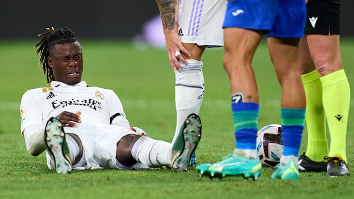 Eduardo Camavinga is an injury doubt for Real Madrid ahead of their Champions League tie against Manchester City