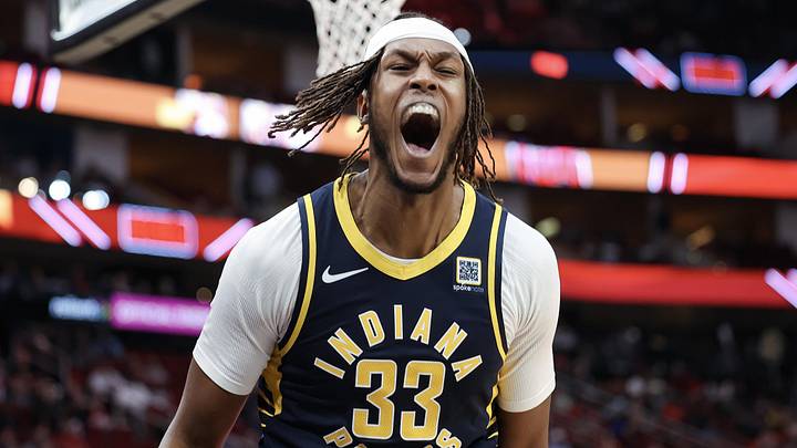 Former Indiana Pacers center Myles Turner. Former Indiana Pacers center Myles Turner.