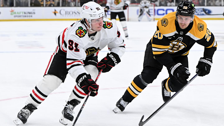 Chicago Blackhawks v Boston Bruins