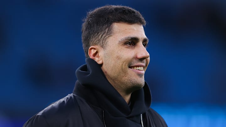 Rodri is closing in on a return to full fitness