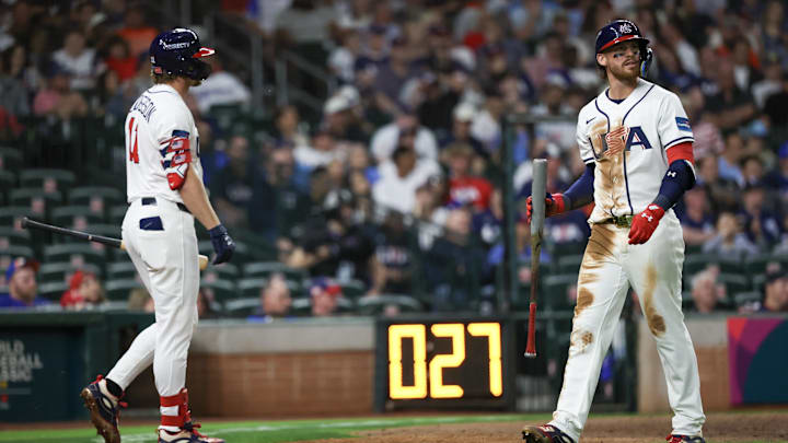 Bryce Harper y Bobby Witt Jr. estarán en el lineup de Estados Unidos para el juego de cuartos de final del Clásico Mundial ante Canadá