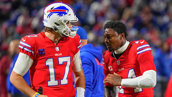Buffalo Bills QB Josh Allen, WR Stefon Diggs