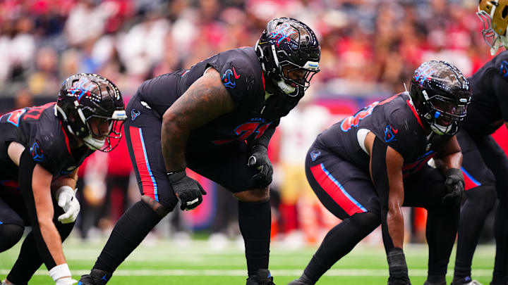 Tytus Howard, Ed Ingram and Dalton Schultz were all on the first injury report of the week for the Houston Texans