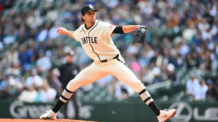 Seattle Mariners starting pitcher Logan Gilbert is a solid prop target on April 28. 