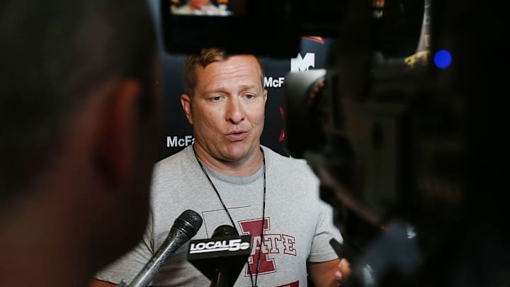 The third-ranked Iowa State men head to Iowa City to face the Hawkeyes on Thursday night. The third-ranked Iowa State men head to Iowa City to face the Hawkeyes on Thursday night.