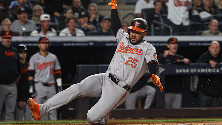 Baltimore Orioles right fielder Anthony Santander 