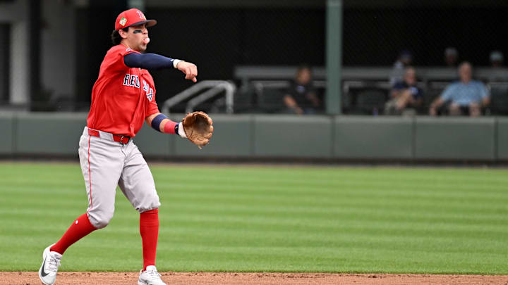 Boston Red Sox second baseman Marcelo Mayer