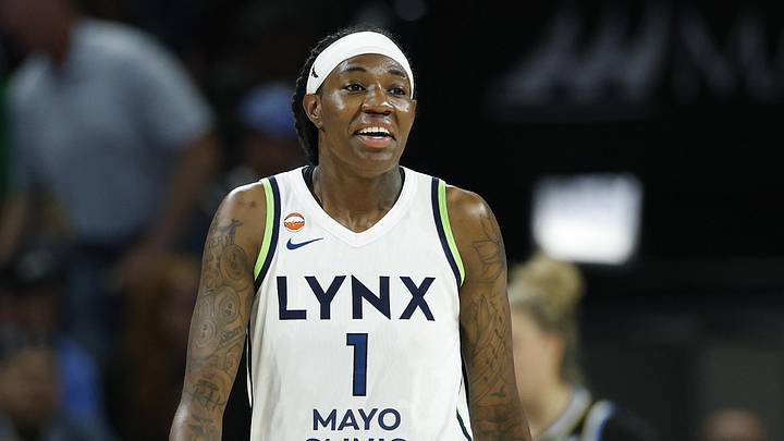May 23, 2026; Chicago, Illinois, USA; Minnesota Lynx forward Natasha Howard (1) smiles during the second half of a WNBA game against the Chicago Sky at Wintrust Arena. Mandatory Credit: Kamil Krzaczynski-Imagn Images May 23, 2026; Chicago, Illinois, USA; Minnesota Lynx forward Natasha Howard (1) smiles during the second half of a WNBA game against the Chicago Sky at Wintrust Arena. Mandatory Credit: Kamil Krzaczynski-Imagn Images