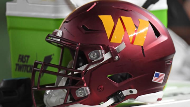 Washington Commanders helmet. Washington Commanders helmet.
