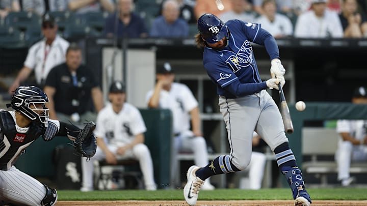 The Rays are road favorites against the White Sox on Wednesday night. The Rays are road favorites against the White Sox on Wednesday night.