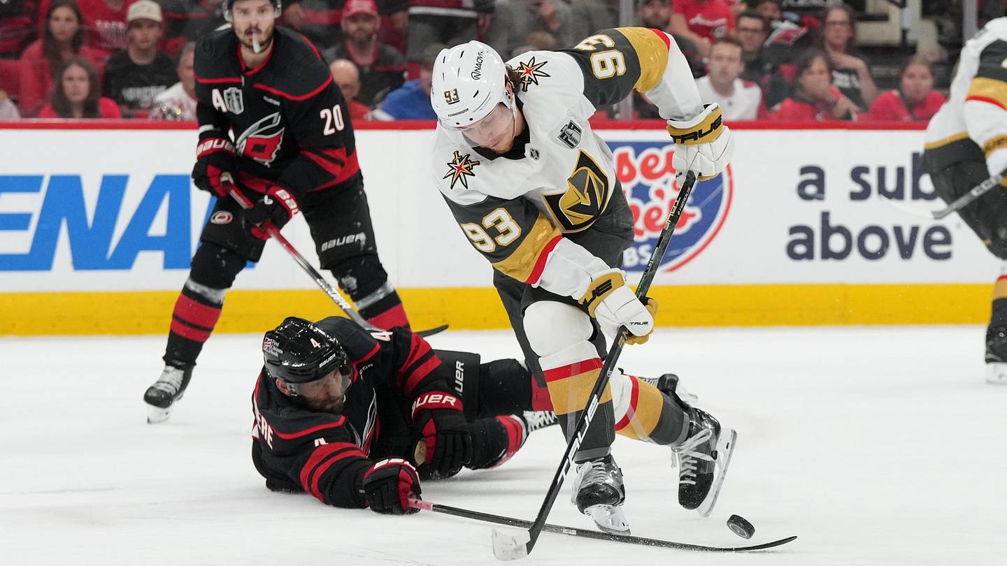 The Golden Knights can't get ahead of themselves against the Carolina Hurricanes