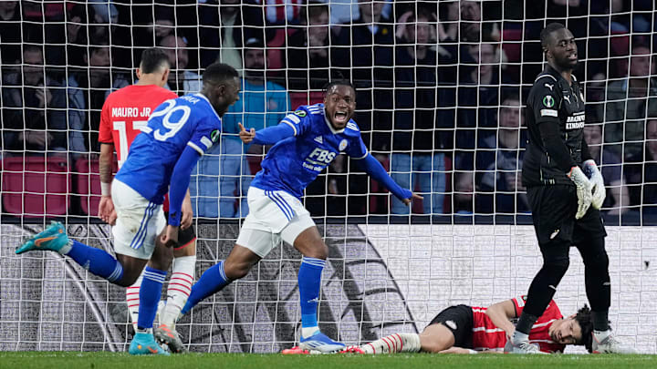 Leicester beat PSV to reach the semi-finals 