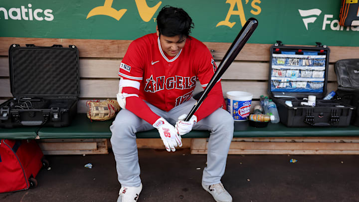 Los Angeles Angels v Oakland Athletics