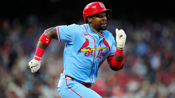 Sep 5, 2026; Denver, Colorado, USA; St. Louis Cardinals right fielder Jordan Walker (18) heads to first base in the fifth inning against the Colorado Rockies at Coors Field. Mandatory Credit: Ron Chenoy-Imagn Images Sep 5, 2026; Denver, Colorado, USA; St. Louis Cardinals right fielder Jordan Walker (18) heads to first base in the fifth inning against the Colorado Rockies at Coors Field. Mandatory Credit: Ron Chenoy-Imagn Images