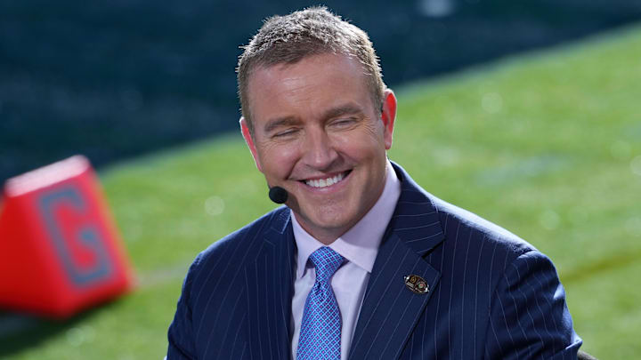 Kirk Herbstreit and the College GameDay crew return as ESPN's flagship college football program hit the road in Week 10. Kirk Herbstreit and the College GameDay crew return as ESPN's flagship college football program hit the road in Week 10.