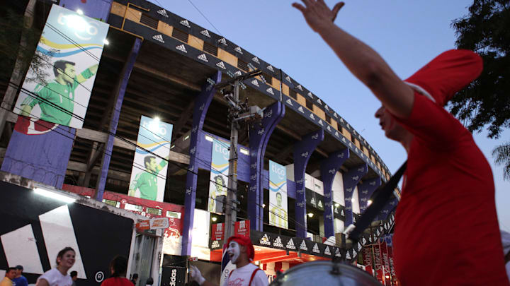 Estádio abriga jogos da seleção paraguaia