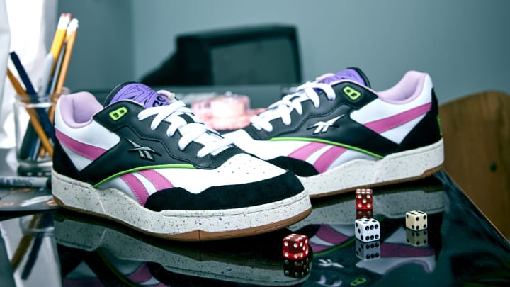 Anuel AA's Reebok sneakers. Anuel AA's Reebok sneakers.