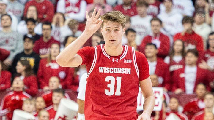 Wisconsin's Nolan Winter. 