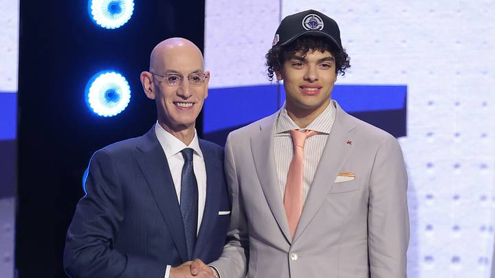 Keaton Wagler, Adam Silver, LA Clippers