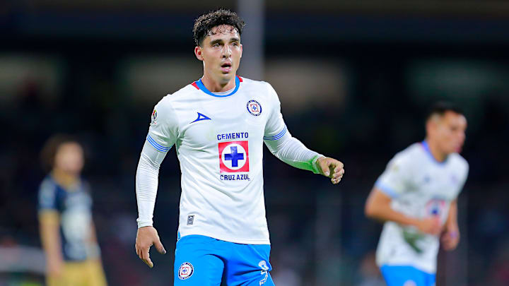 El argentino Lorenzo Faravelli se perdió los últimos duelos de Cruz Azul por una fatiga muscular