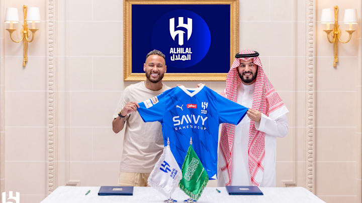 Neymar has moved to the Saudi Pro League