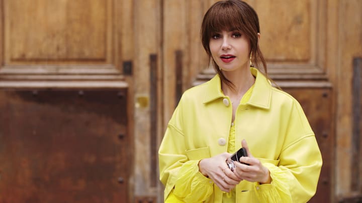 Emily in Paris. Lily Collins as Emily in episode 402 of Emily in Paris. Cr. Courtesy of Netflix © 2024