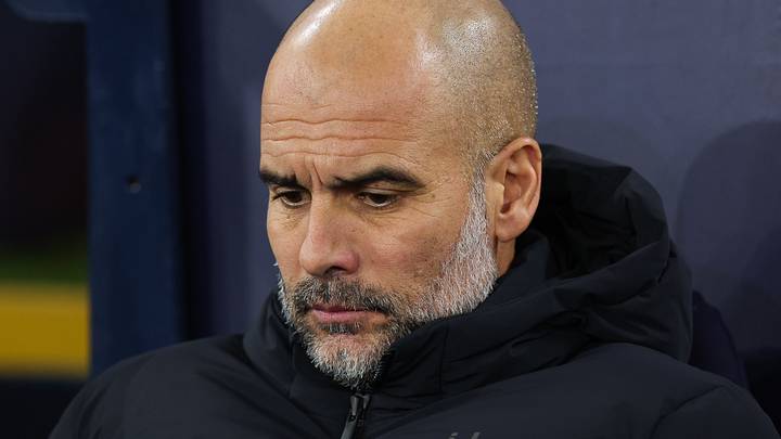 Pep Guardiola con el Manchester City