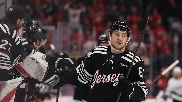 New Jersey Devils right wing Arseny Gritsyuk (81): Ed Mulholland-Imagn Images New Jersey Devils right wing Arseny Gritsyuk (81): Ed Mulholland-Imagn Images