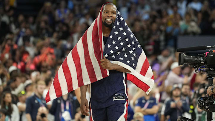 Kevin Durant ya tiene cuatro medallas doradas con Estados Unidos en Juegos Olímpicos Kevin Durant ya tiene cuatro medallas doradas con Estados Unidos en Juegos Olímpicos