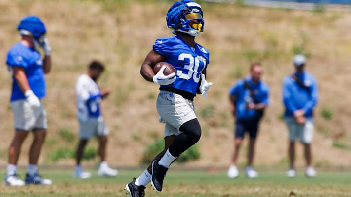 Los Angeles Rams OTA Offseason Workout, Boston Scott