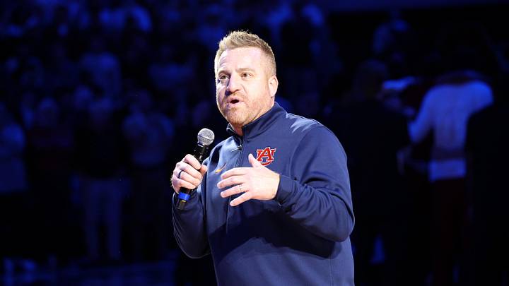 Auburn head coach Alex Golesh is on the verge of winning his third recruiting battle against the Georgia Bulldogs. Auburn head coach Alex Golesh is on the verge of winning his third recruiting battle against the Georgia Bulldogs.