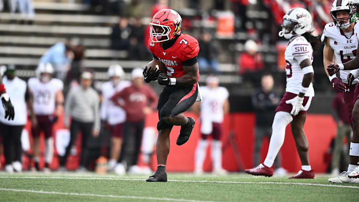 Youngstown State running back Jaden Gilbert (7)