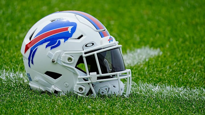 Buffalo Bills helmet on May 27, 2025.