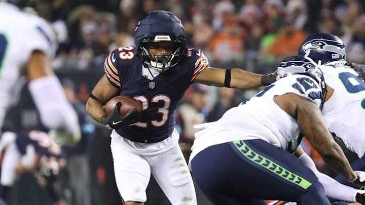 Will Chicago Bears running back Roschon Johnson have his way with New York Giants?