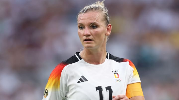 Die Kapitänin der DFB-Frauen, Alexandra Popp. Die Kapitänin der DFB-Frauen, Alexandra Popp.