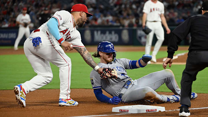 MLB: SEP 25 Royals at Angels
