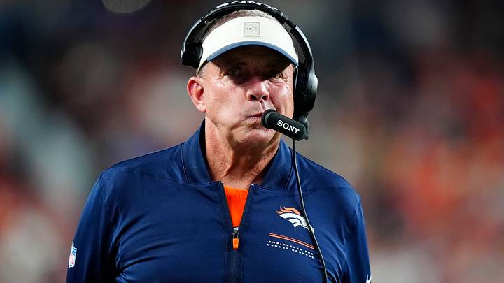 Denver Broncos head coach Sean Payton