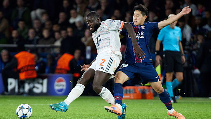 Dayot Upamecano face au PSG en Ligue des Champions