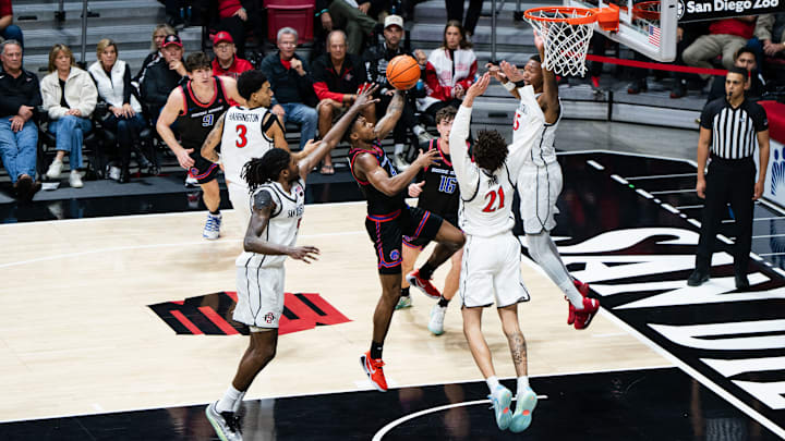 Boise State's Dylan Andrews. Boise State's Dylan Andrews.