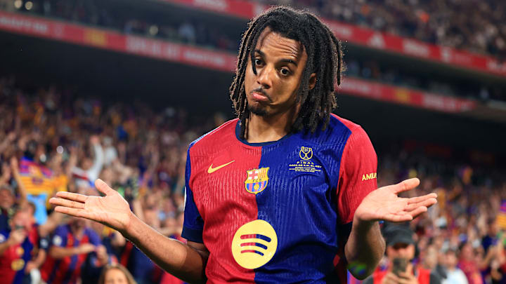 El defensa francés Jules Koundé fue el héroe del Barcelona en la final de la Copa del Rey