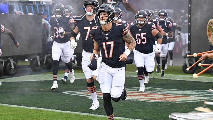 Chicago Bears quarterback Tyson Bagent. Chicago Bears quarterback Tyson Bagent.