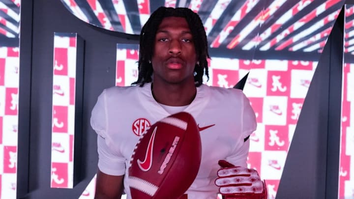 2026 5-Star safety Jett Washington during his Alabama official visit 2026 5-Star safety Jett Washington during his Alabama official visit