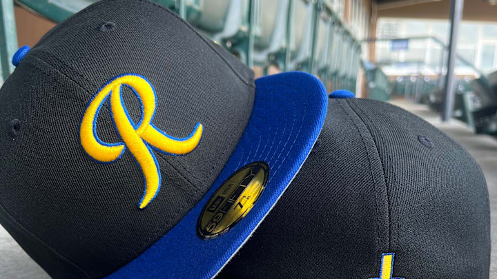 Tacoma Rainiers hat, courtesy of Rainiers team store on X.