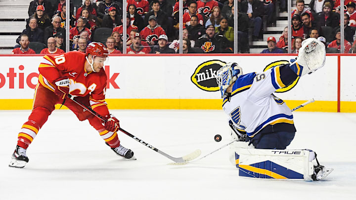 St Louis Blues v Calgary Flames