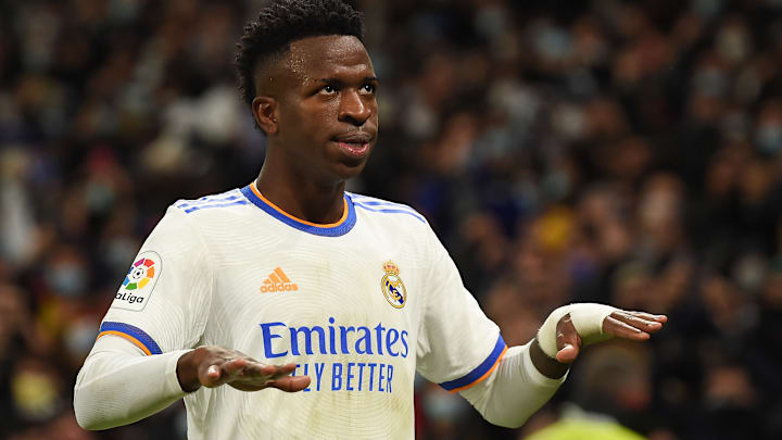 Vinicius se luce con el Madrid
