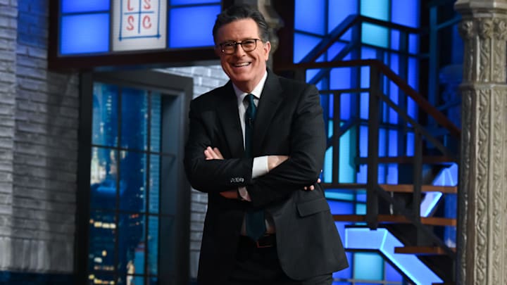 The Late Show with Stephen Colbert during Wednesday’s March 15, 2023 show. 