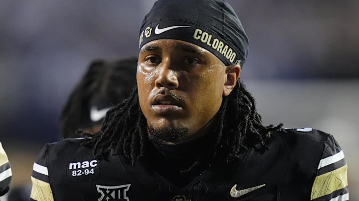 Sep 20, 2025; Boulder, Colorado, USA; Colorado Buffaloes quarterback Kaidon Salter (3) before the game against the Wyoming Cowboys at Folsom Field.